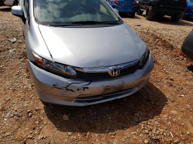 Photo 10 from auction – 2012 HONDA CIVIC LX with VIN 19XFB2F5XCE105837