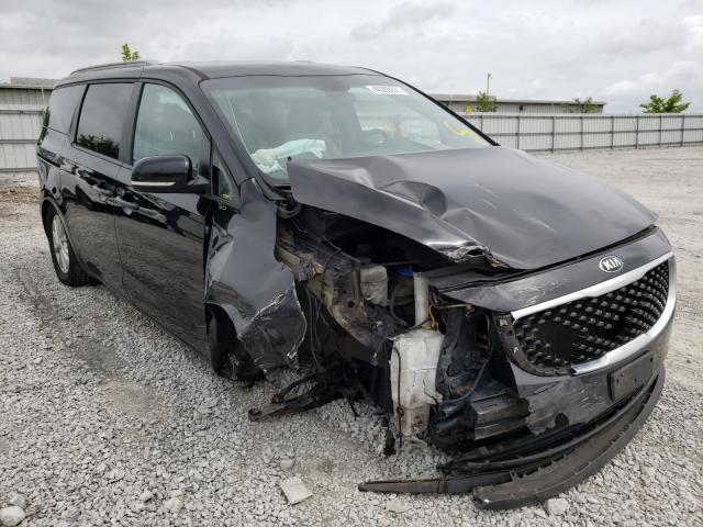 KIA SEDONA LX 2015 with VIN KNDMB5C14F6033120 - Photo from auction
