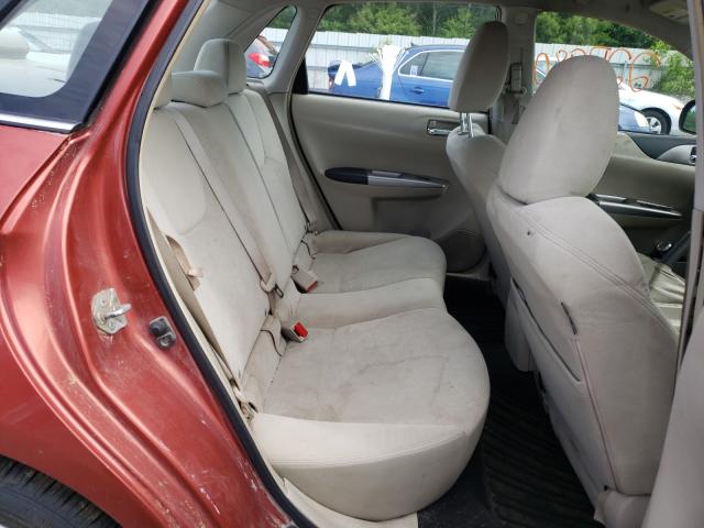 Photo 6 from auction – 2009 SUBARU IMPREZA 2. with VIN JF1GE61609G510459