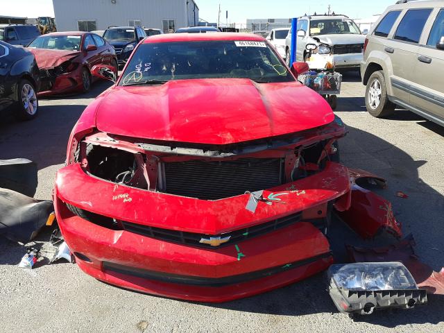 Photo 9 from auction – 2014 CHEVROLET CAMARO LS with VIN 2G1FA1E34E9316961