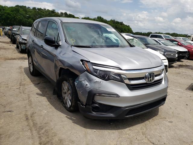 HONDA PILOT LX 2020 with VIN 5FNYF5H13LB027033 - Photo from auction