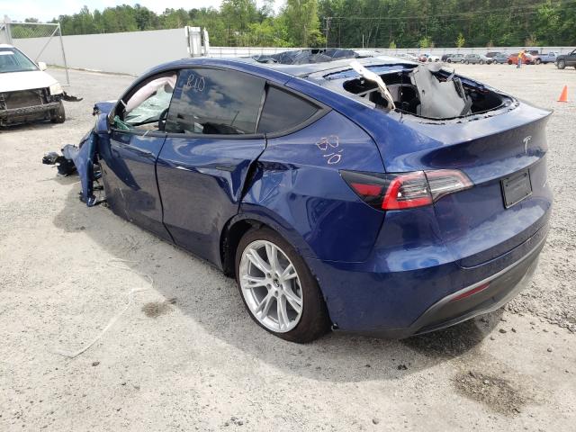 Photo 3 from auction – 2021 TESLA MODEL S with VIN 5YJYGDEEXMF069117