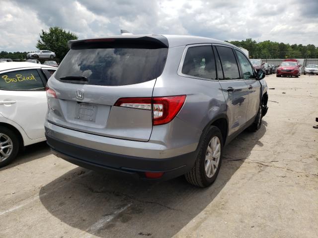 Photo 4 from auction – 2020 HONDA PILOT LX with VIN 5FNYF5H13LB027033