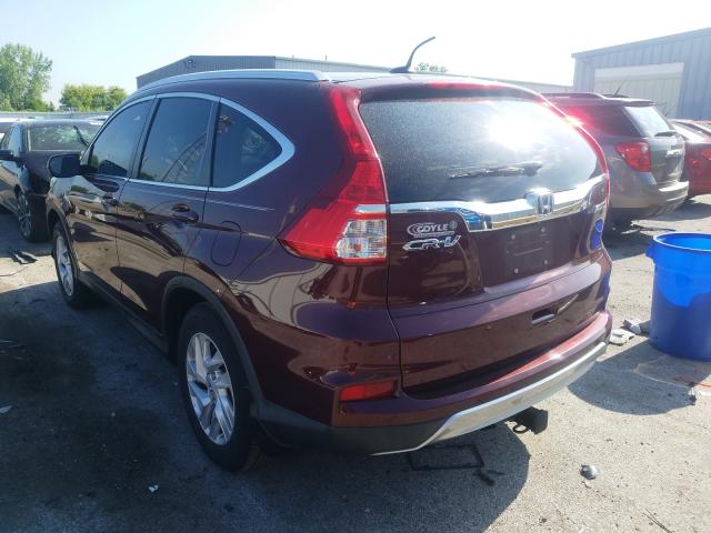 Photo 3 from auction – 2015 HONDA CR-V EXL with VIN 2HKRM4H79FH606039