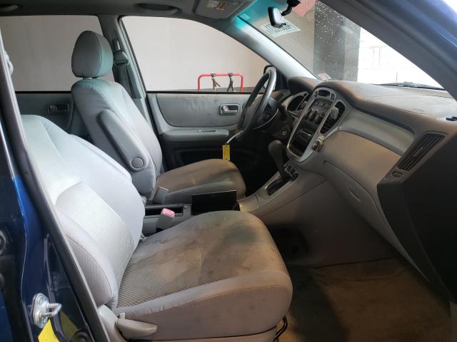 Photo 5 from auction – 2005 TOYOTA HIGHLANDER with VIN JTEEP21A650106623