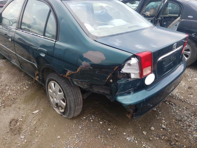 Photo 9 from auction – 2001 HONDA CIVIC EX with VIN 2HGES26791H559092