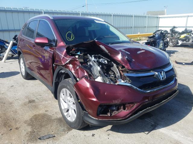 HONDA CR-V EXL 2015 with VIN 2HKRM4H79FH606039 - Photo from auction