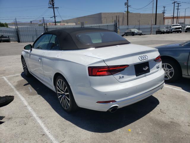 Photo 3 from auction – 2018 AUDI A5 PREMIUM with VIN WAUYNGF51JN011171