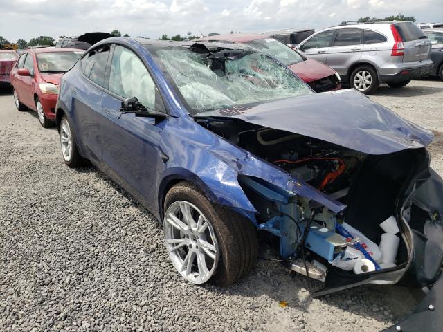 TESLA MODEL S 2021 with VIN 5YJYGDEEXMF069117 - Photo from auction