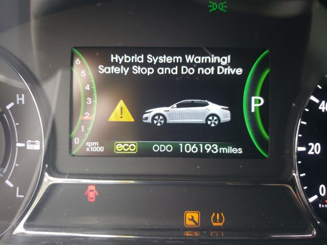 Photo 8 from auction – 2012 KIA OPTIMA HYB with VIN KNAGM4AD0C5032270