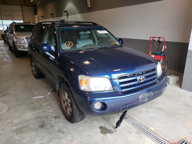 TOYOTA HIGHLANDER 2005 with VIN JTEEP21A650106623 - Photo from auction