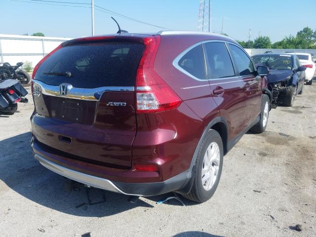 Photo 4 from auction – 2015 HONDA CR-V EXL with VIN 2HKRM4H79FH606039