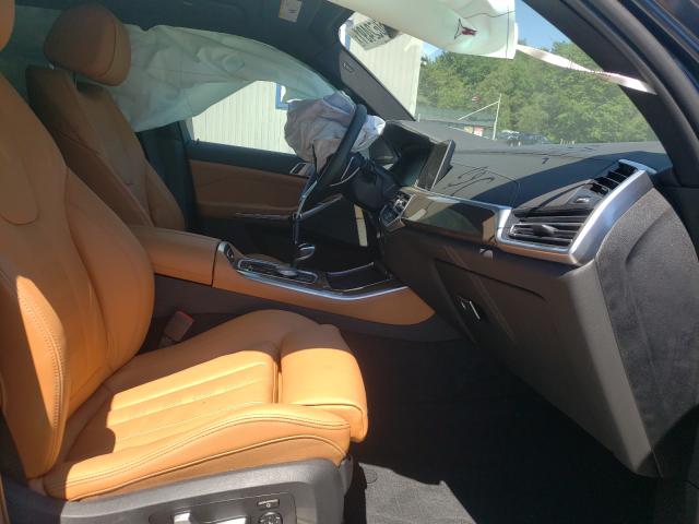 Photo 5 from auction – 2021 BMW X5 XDRIVE4 with VIN 5UXTA6C0XM9F56828
