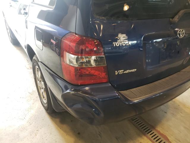 Photo 9 from auction – 2005 TOYOTA HIGHLANDER with VIN JTEEP21A650106623