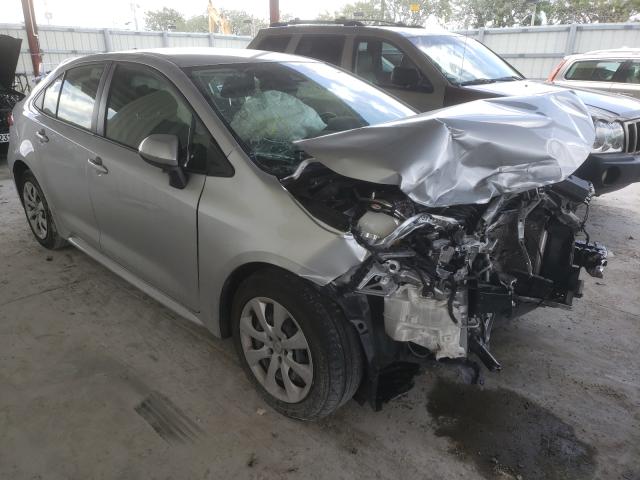 TOYOTA COROLLA LE 2020 with VIN JTDEPRAE8LJ076547 - Photo from auction