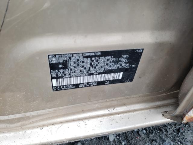 Photo 10 from auction – 2009 TOYOTA RAV4 with VIN JTMBF33V295006642