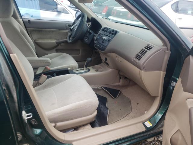 Photo 5 from auction – 2001 HONDA CIVIC EX with VIN 2HGES26791H559092