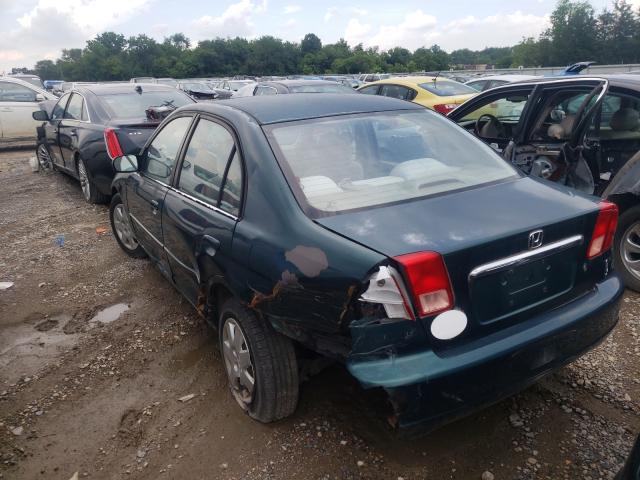 Photo 3 from auction – 2001 HONDA CIVIC EX with VIN 2HGES26791H559092