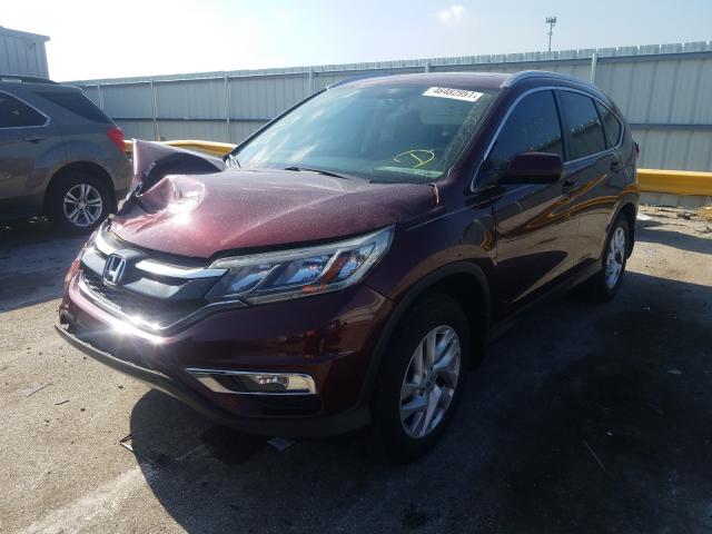 Photo 2 from auction – 2015 HONDA CR-V EXL with VIN 2HKRM4H79FH606039