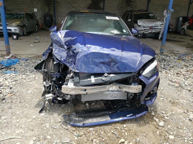 Photo 9 from auction – 2021 AUDI A5 PREMIUM with VIN WAUFACF59MA029442
