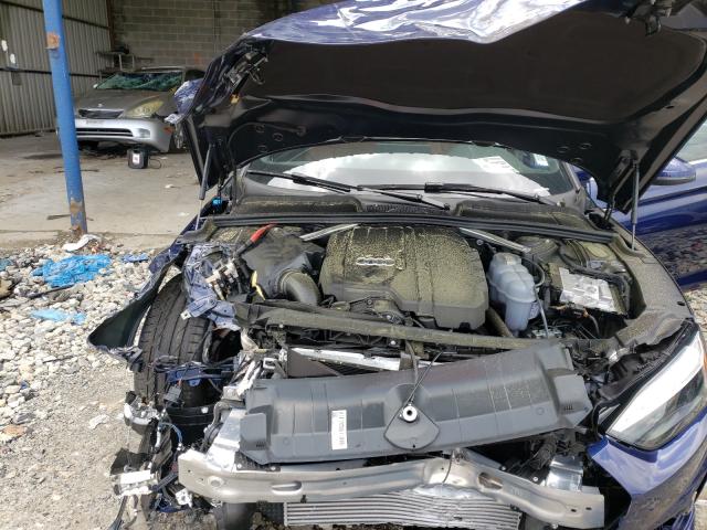 Photo 7 from auction – 2021 AUDI A5 PREMIUM with VIN WAUFACF59MA029442