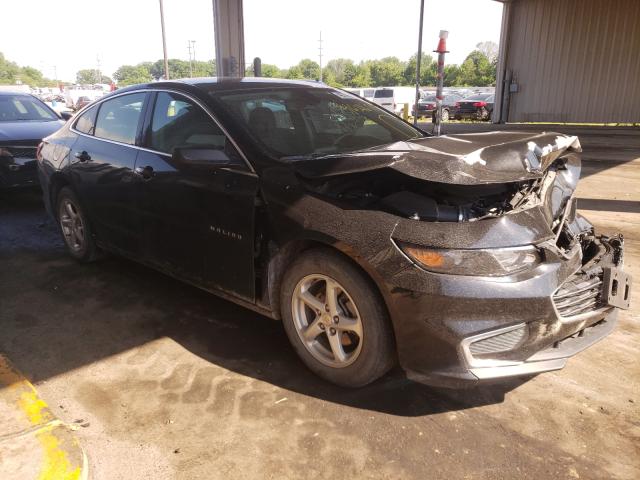 CHEVROLET MALIBU LS 2018 with VIN 1G1ZB5ST1JF263370 - Photo from auction