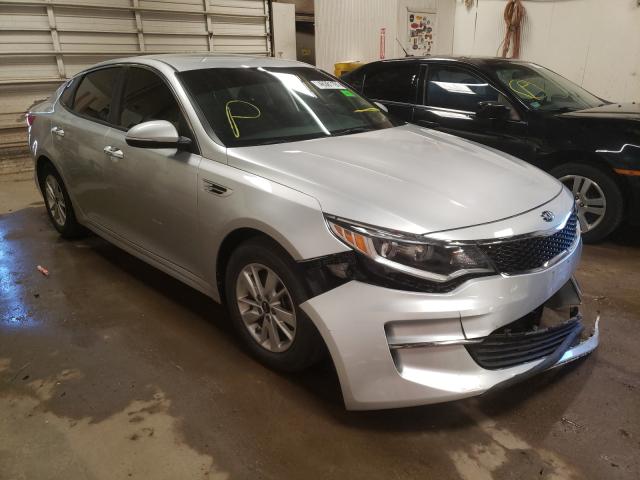 KIA OPTIMA LX 2018 with VIN 5XXGT4L33JG184546 - Photo from auction