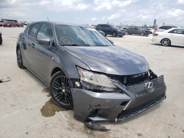 LEXUS CT 200 2012 with VIN JTHKD5BHXC2049128 - Photo from auction