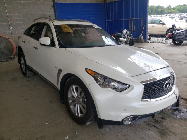INFINITI QX70 2017 with VIN JN8CS1MU0HM144344 - Photo from auction
