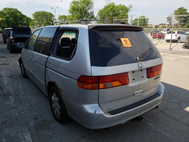 Photo 3 from auction – 2002 HONDA ODYSSEY EX with VIN 2HKRL18692H501942