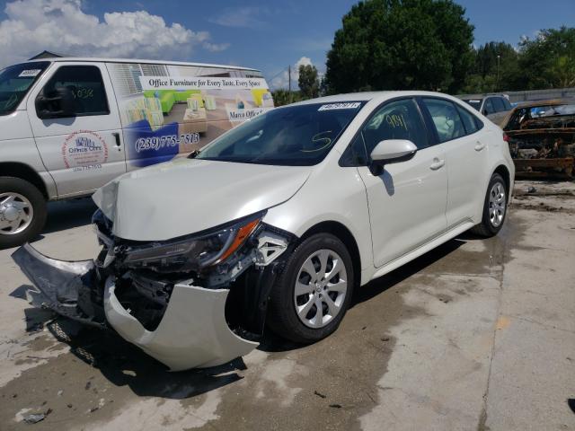 Photo 2 from auction – 2021 TOYOTA COROLLA LE with VIN JTDEPMAE5MJ124932