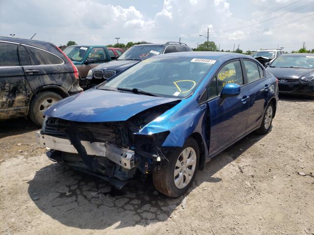 Photo 2 from auction – 2012 HONDA CIVIC LX with VIN 19XFB2F59CE017782