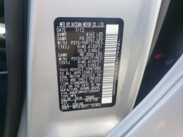 Photo 10 from auction – 2013 NISSAN JUKE S with VIN JN8AF5MVXDT205047