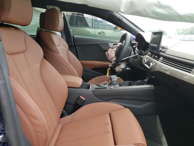 Photo 5 from auction – 2021 AUDI A5 PREMIUM with VIN WAUFACF59MA029442