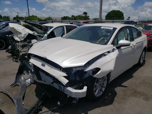 Photo 2 from auction – 2020 FORD FUSION SE with VIN 3FA6P0HD5LR246016