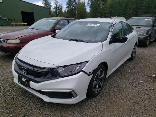 Photo 2 from auction – 2019 HONDA CIVIC LX with VIN 19XFC2F62KE205127