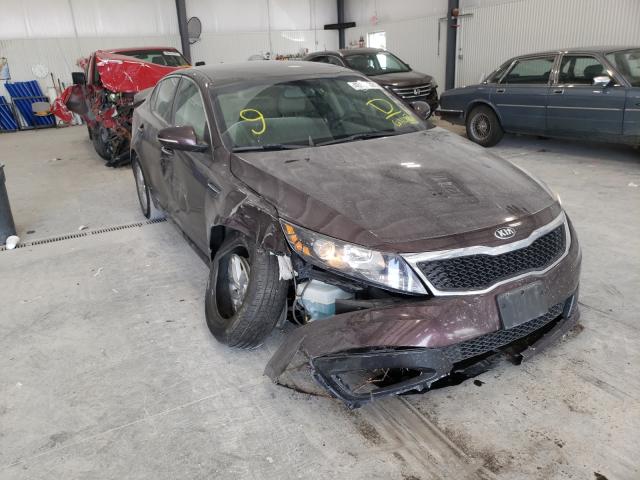 KIA OPTIMA LX 2013 with VIN 5XXGM4A72DG246168 - Photo from auction