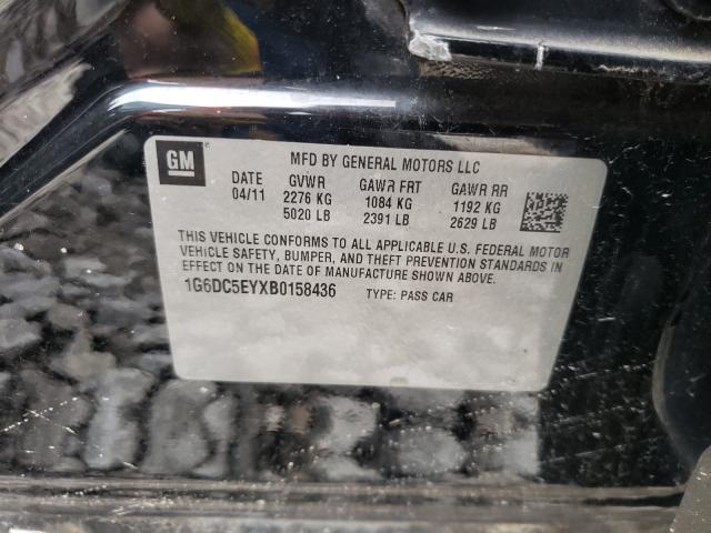 Photo 10 from auction – 2011 CADILLAC CTS with VIN 1G6DC5EYXB0158436