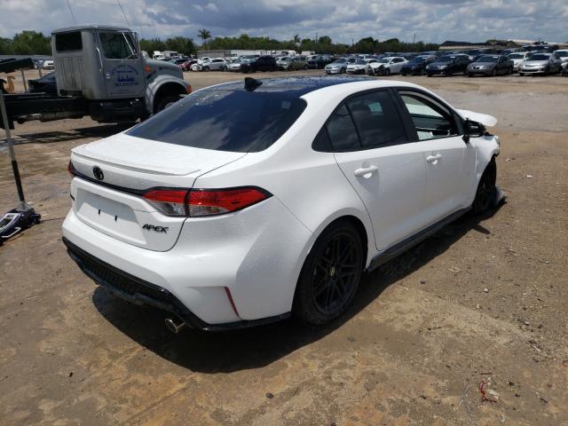 Photo 4 from auction – 2021 TOYOTA COROLLA SE with VIN 5YFS4MCE6MP082095