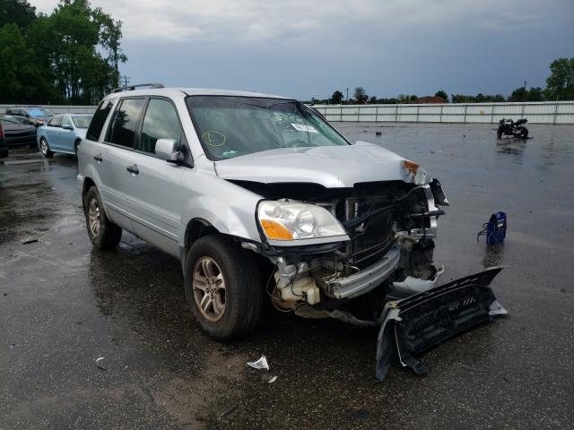 HONDA PILOT EX 2004 with VIN 2HKYF18434H520233 - Photo from auction