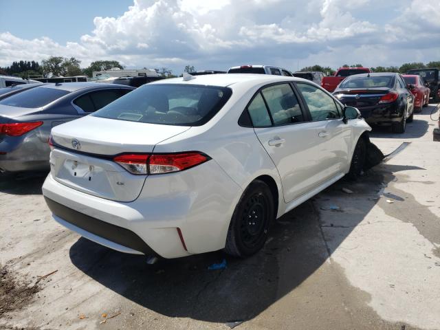 Photo 4 from auction – 2021 TOYOTA COROLLA LE with VIN JTDEPMAE5MJ124932
