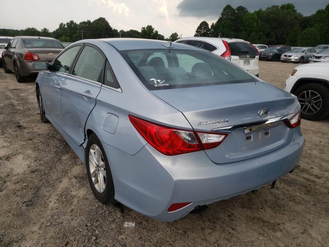 Photo 3 from auction – 2014 HYUNDAI SONATA GLS with VIN 5NPEB4AC9EH861607