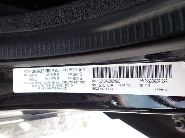 Photo 10 from auction – 2014 CHRYSLER 200 LX with VIN 1C3CCBAG1EN150029