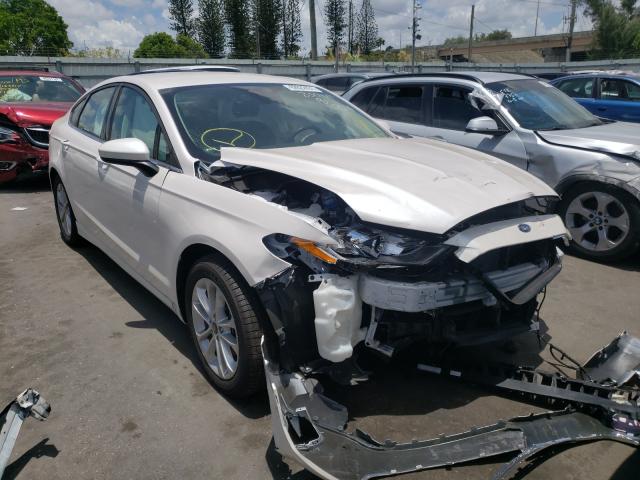 FORD FUSION SE 2020 with VIN 3FA6P0HD5LR246016 - Photo from auction