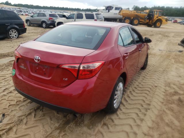 Photo 4 from auction – 2017 TOYOTA COROLLA L with VIN 2T1BURHEXHC923203