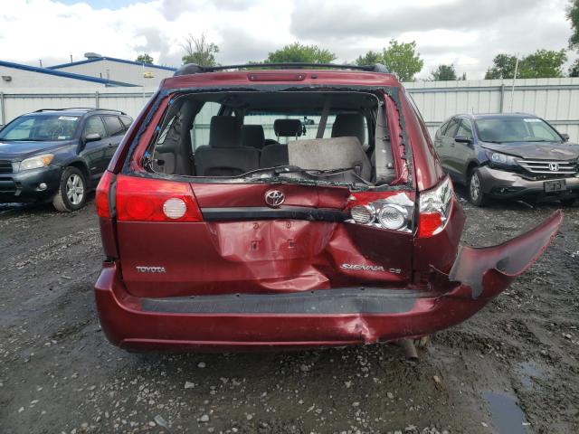 Photo 9 from auction – 2010 TOYOTA SIENNA CE with VIN 5TDKK4CC5AS300101