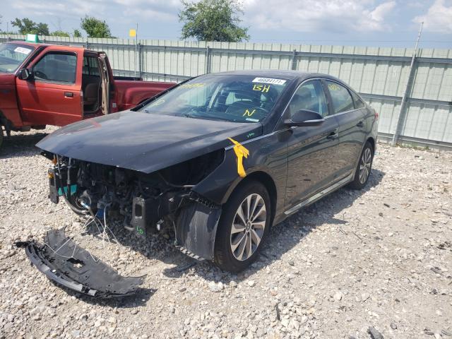 Photo 2 from auction – 2015 HYUNDAI SONATA SPO with VIN 5NPE34AF7FH094882