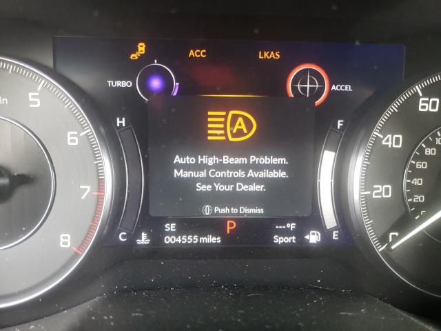 Photo 8 from auction – 2020 ACURA RDX TECHNO with VIN 5J8TC2H57LL031847