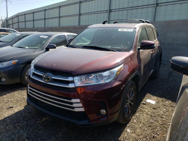 Photo 2 from auction – 2018 TOYOTA HIGHLANDER with VIN 5TDJZRFH0JS496055