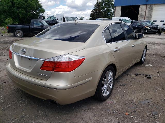 Photo 4 from auction – 2010 HYUNDAI GENESIS 3. with VIN KMHGC4DE2AU101954